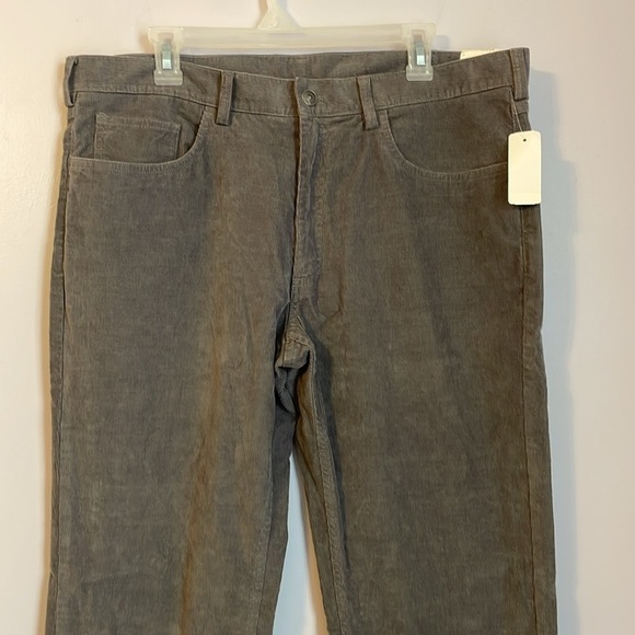 Brooks Brothers Gray Corduroy Pants size 38 X 32 - Picture 2 of 16
